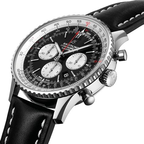 breitling navitimer 8 chronograph black steel|breitling navitimer chrono 46mm watch.